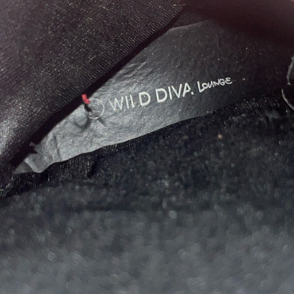 Wild Diva Lounge Black Moto Boots Zip & Lace Up Grunge Style 7.5 - Picture 9 of 9